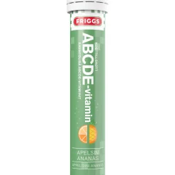 ABCDE-vitamiiniporetabletti Friggs 20 kpl appelsiini-ananas