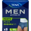 Active Fit Pants Large 8 kpl