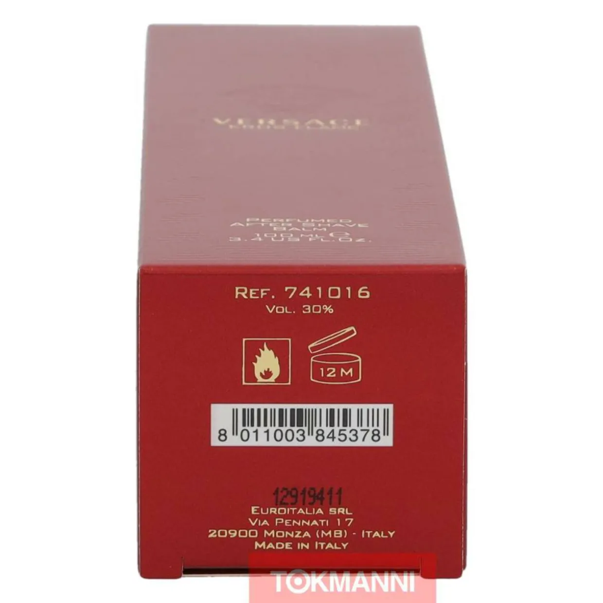 After shave -voide, Versace 100 ml Eros Flame