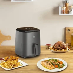 Air fryer OBH Nordica AG245BS0 Easy Fry Max, digitaalinen, 5 l, harmaa