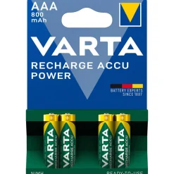 Akkuparisto AAA Recharge Accu Power 800 mAh, 4 kpl