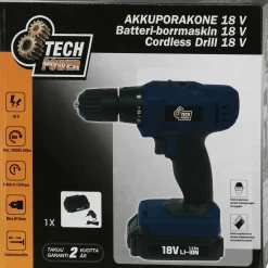 Akkuporakone 18 V
