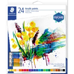 Akryyliväri Staedtler 24 kpl x 12 ml