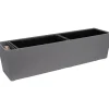 Altakastelulaatikko Flower Lover Supreme Stone 75 cm, harmaa