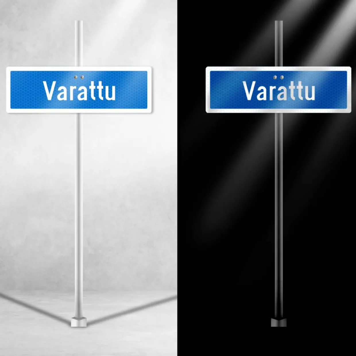Alumiinikyltti Sekure 50 x 16 cm Varattu