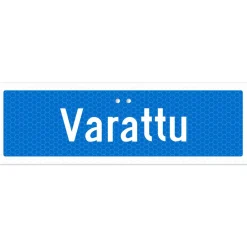 Alumiinikyltti Sekure 50 x 16 cm Varattu