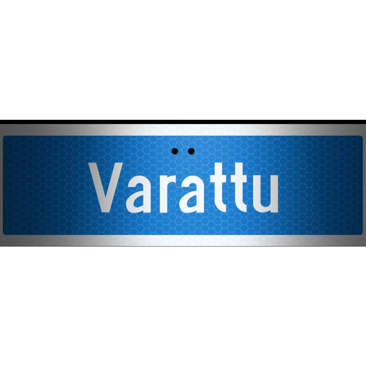 Alumiinikyltti Sekure 50 x 16 cm Varattu