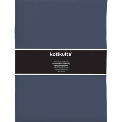 Aluslakana Kotikulta 240 x 260 cm puuvillasatiini sininen