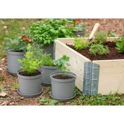Alusvati Orthex 12 cm Recycled Cultivate harmaa