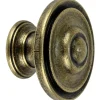 Antiikkinuppi 651 Ø 35 mm patinoitu, 2 kpl