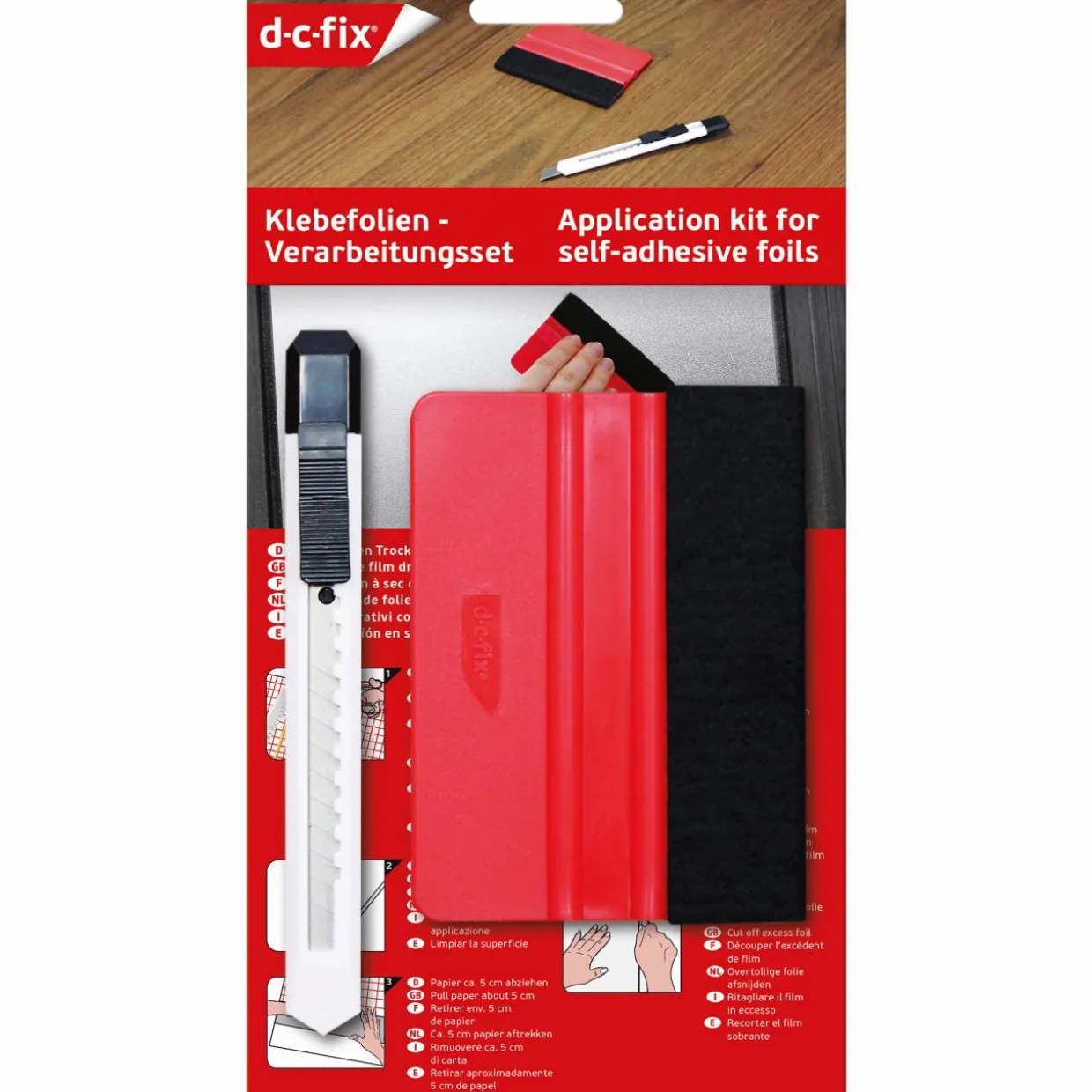 Asennussetti d-c-fix sisustustarroille (6)