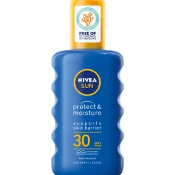 Aurinkosuojasuihke Nivea Sun 200 ml Protect & Moisture SK30