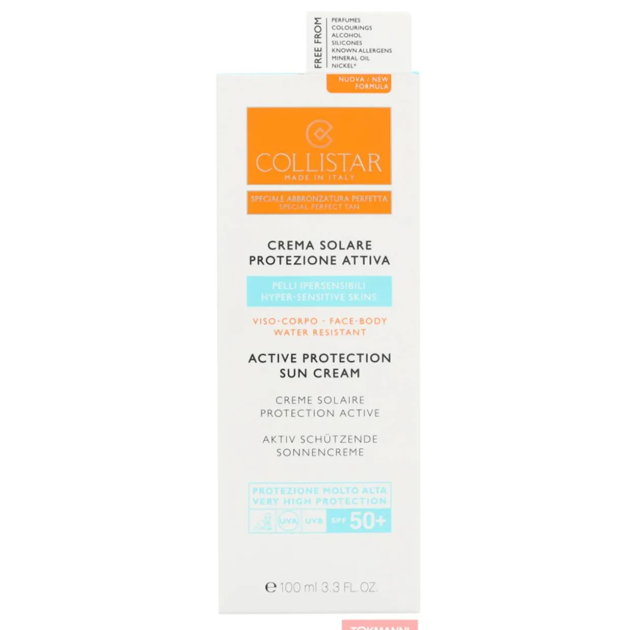 Aurinkovoide Collistar 100 ml Active Protection SPF50+