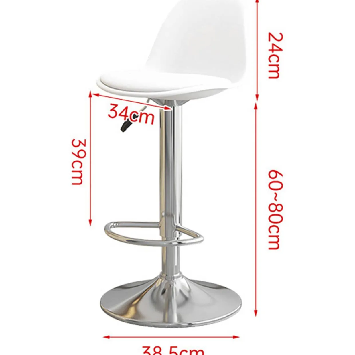 Baarijakkara Lykke Comfort valkoinen