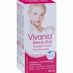 Beauty Shot Vivania 500 ml punaiset marjat