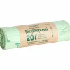 Biojätepussi bioMat 15 kpl 20 l sangoilla