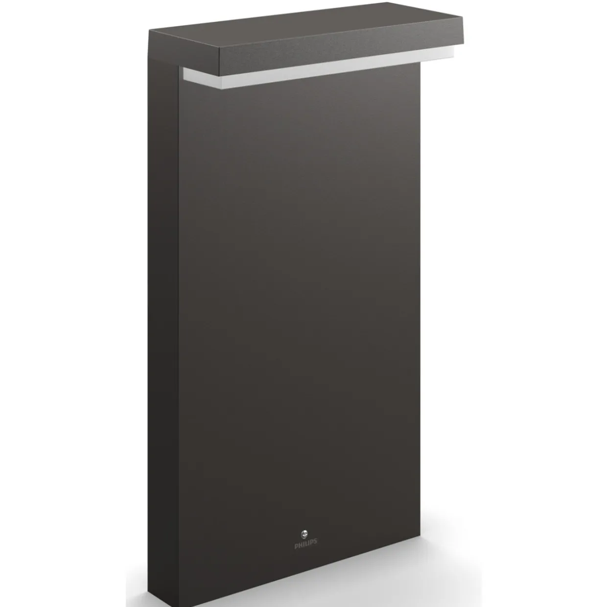 Bustan-pylväsvalaisin 2 x 4,5 W, pieni, antrasiitti