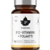 B12-vitamiini + folaatti Puhdistamo 60 kpl vadelma