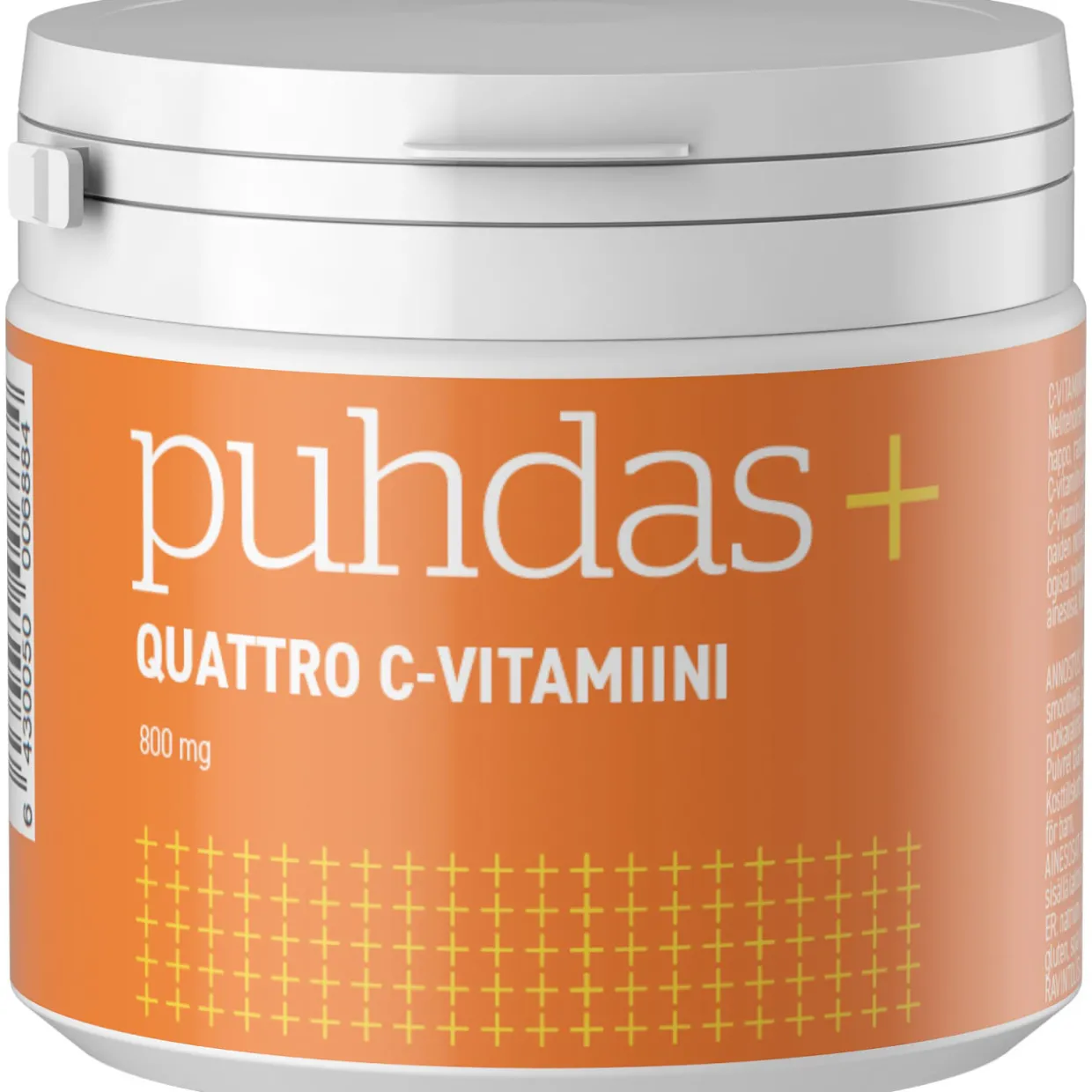 C-vitamiini Puhdas+ 800 mg 200 g Quattro