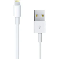Datakaapeli Mobia Lightning valkoinen, 1 metri