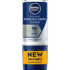 Deo roll-on Nivea Men 50 ml Derma Dry Control Maximum