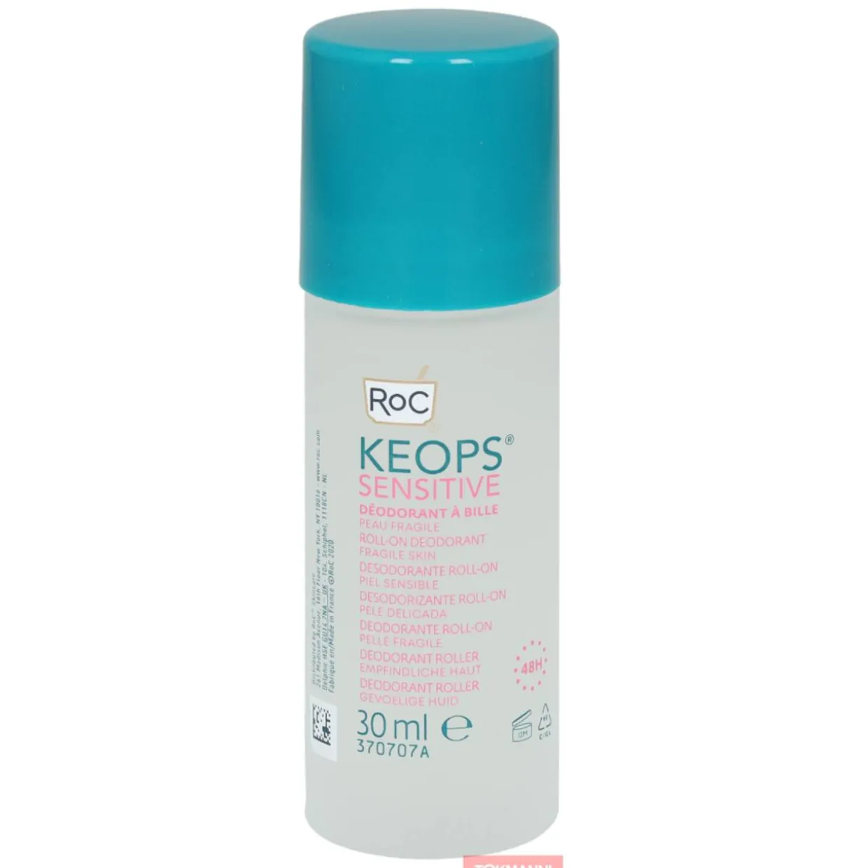 Deo roll-on ROC 30 ml Keops Sensitive Skin
