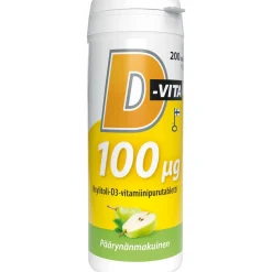 D-Vita 100 µg Päärynä 200 tabl.