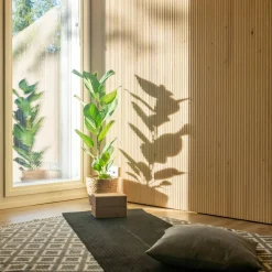 Dyyni-paneeli Cent 15x90x2400, Mänty, Valkolakattu