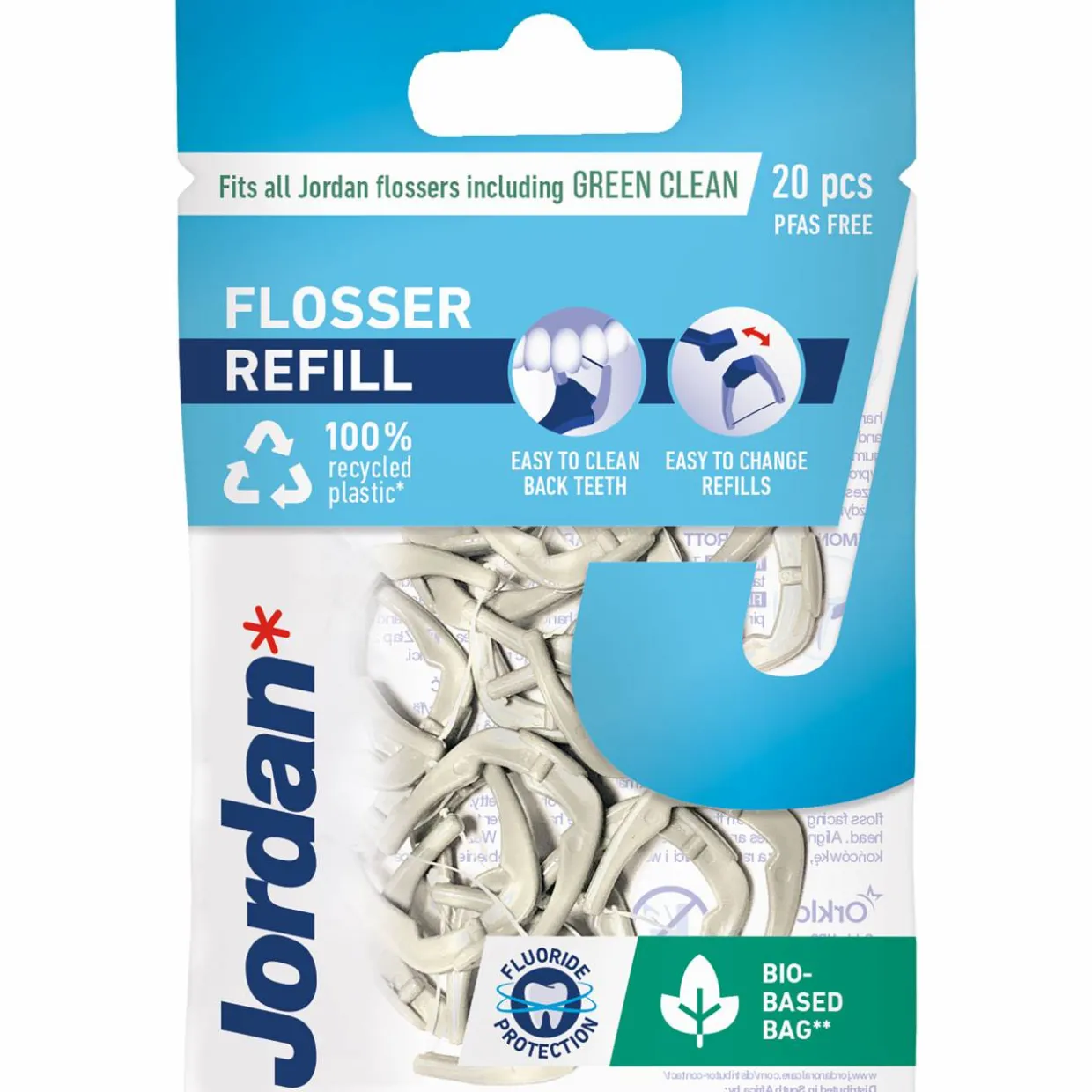 Easy Clean Flosser täyttöpakkaus 20 kpl