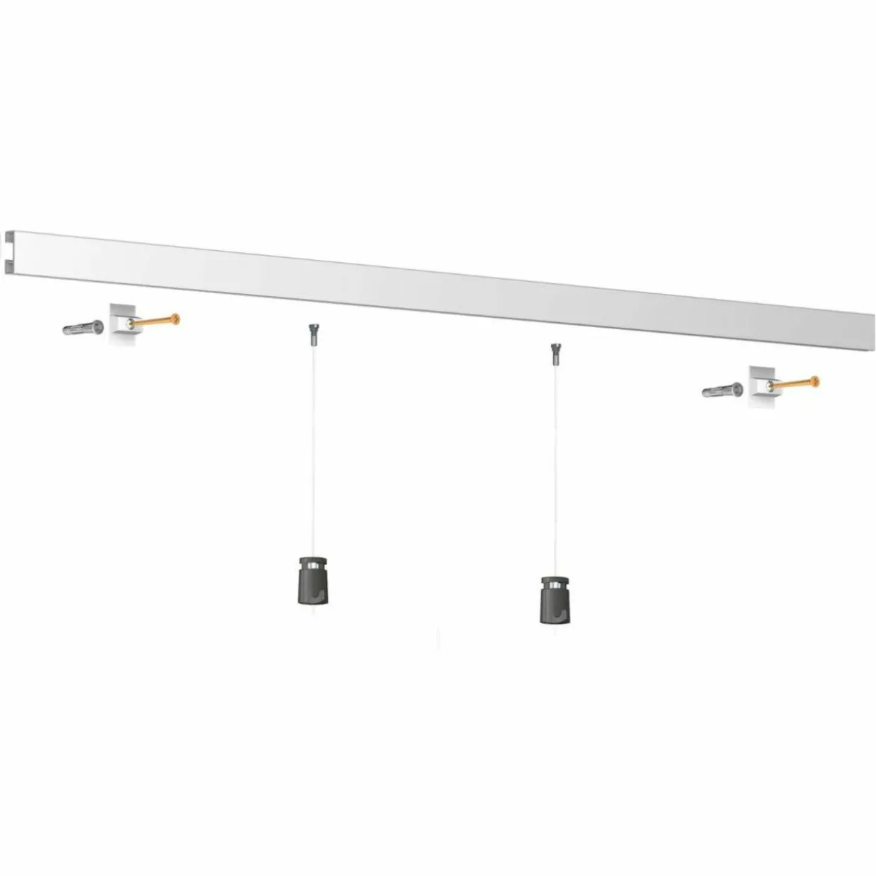 Easy-seinälistasetti koukulla, 2 m