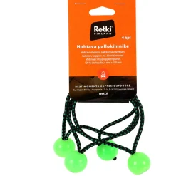 Elastinen pallokiinnike Retki, 4 kpl/pkt