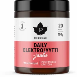 Elektrolyyttijauhe Puhdistamo 100 g Daily vesimeloni