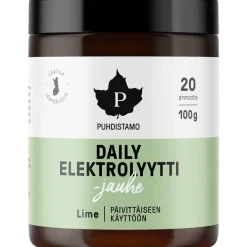 Elektrolyyttijauhe Puhdistamo 100 g Daily lime