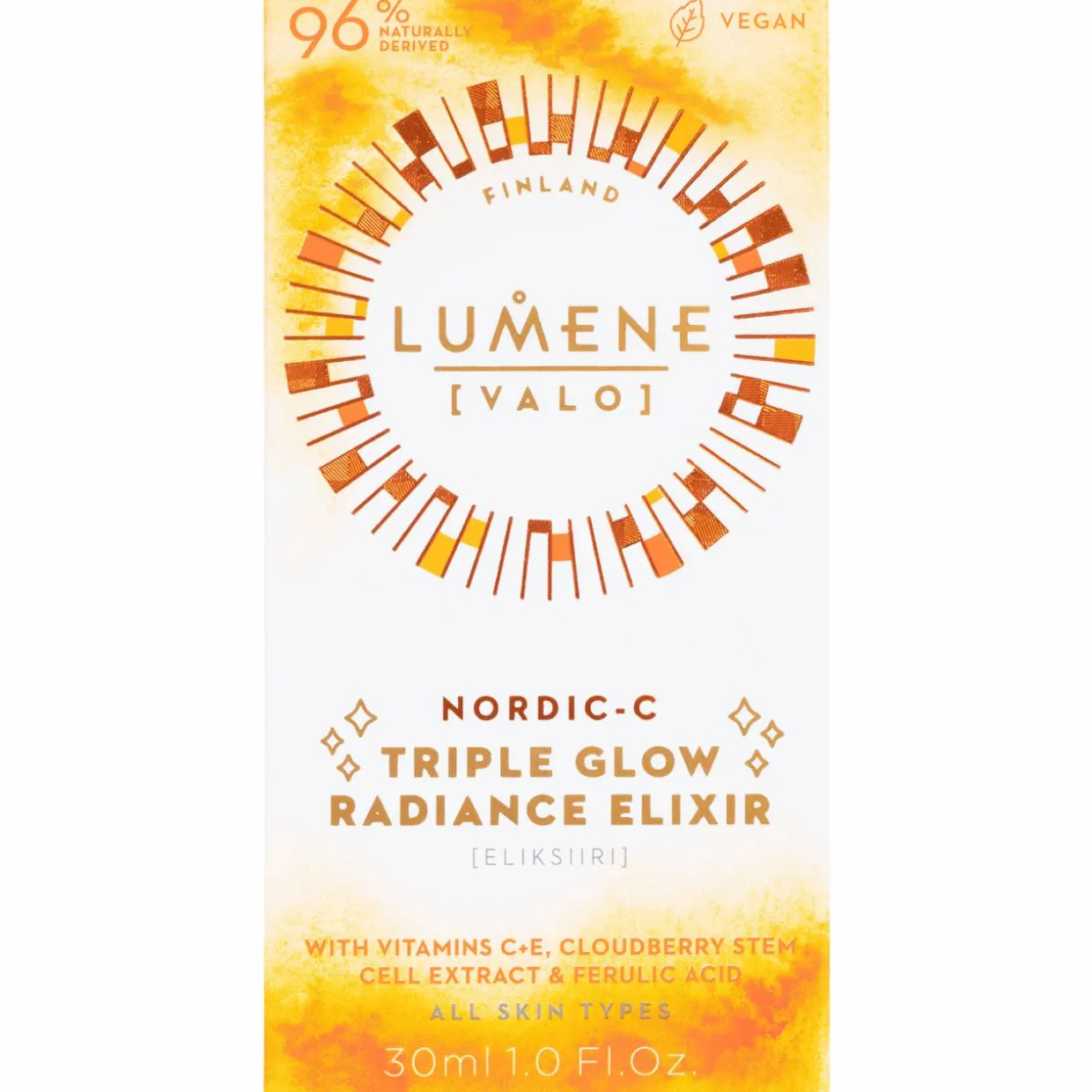 Eliksiiri Lumene VALO 30 ml Triple Glow kirkastava