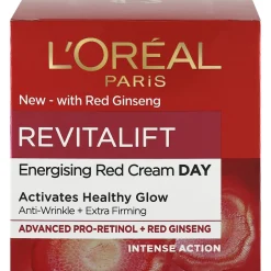 Energisoiva punainen anti-age päivävoide 50 ml