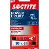Epoksiliima Power Epoxy Universal tuubi, 2 x 11 ml