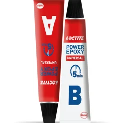 Epoksiliima Power Epoxy Universal tuubi, 2 x 11 ml