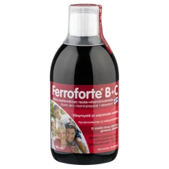 Ferroforte B + C 500 ml rauta-vitamiinivalmiste