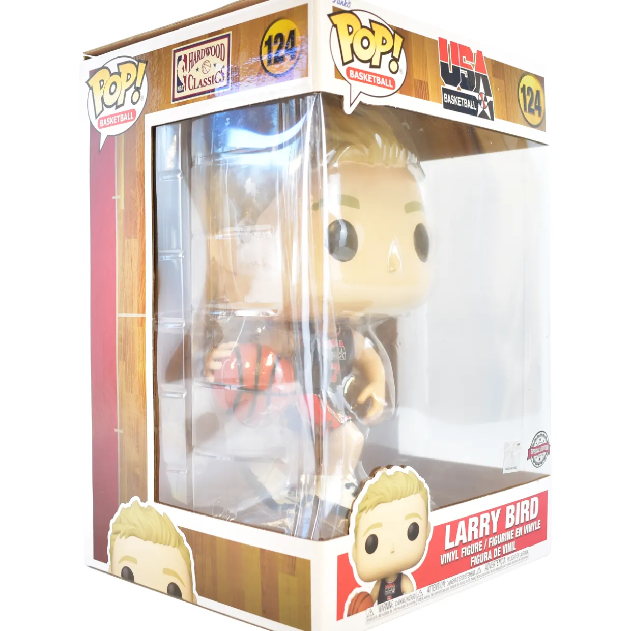 Figuuri Funko POP! 124 NBA Larry Bird jumbo