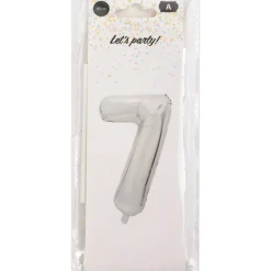 Foliopallo Let’s Party 85 cm numero hopea