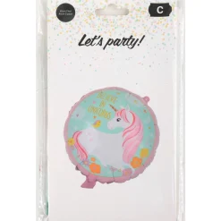 Foliopallo Let's Party 2 kpl yksisarvinen