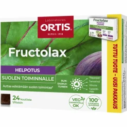 Fructolax 24 kpl hedelmä-kuitukuutio