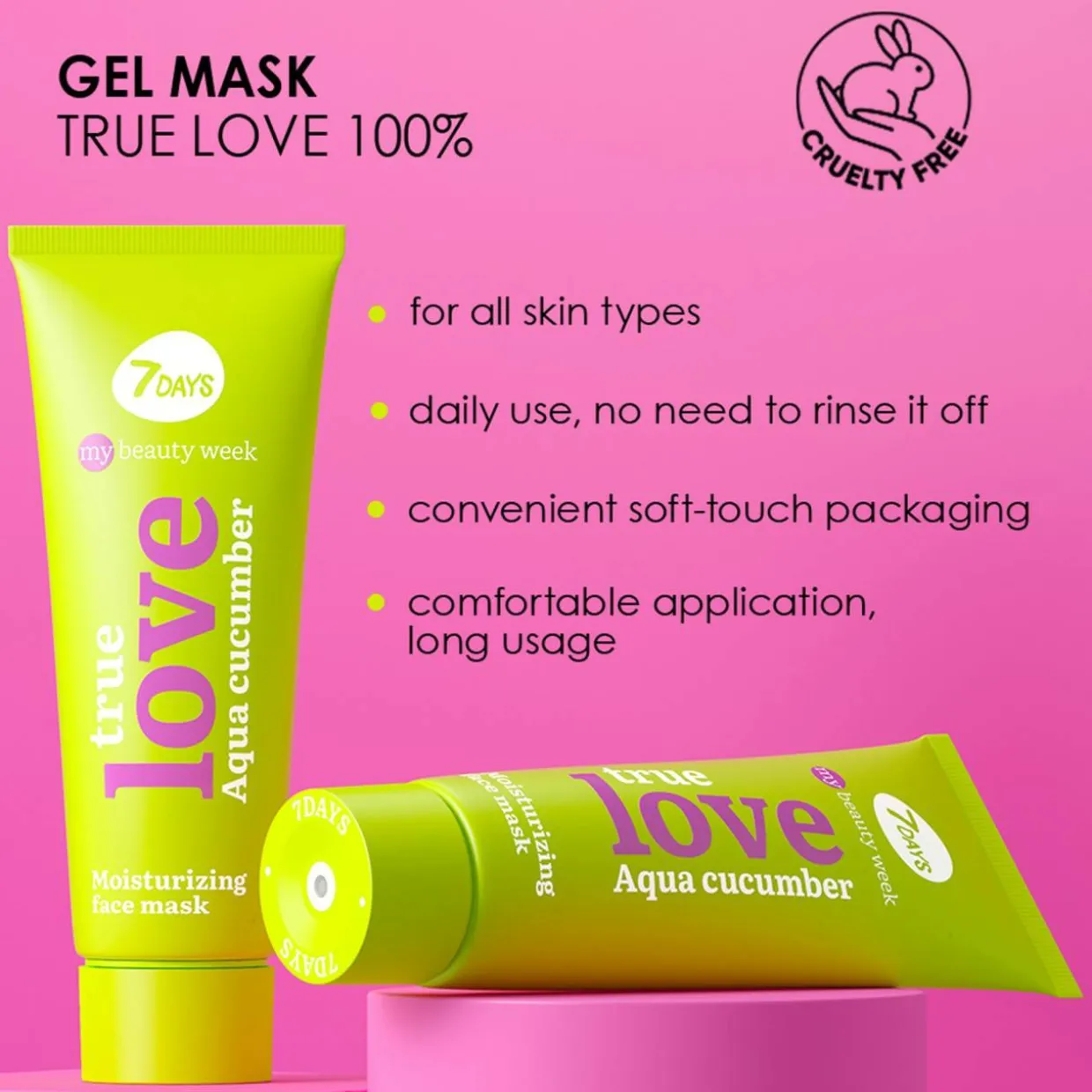 Geelinaamio 7 Days 80 ml True Love kosteuttava