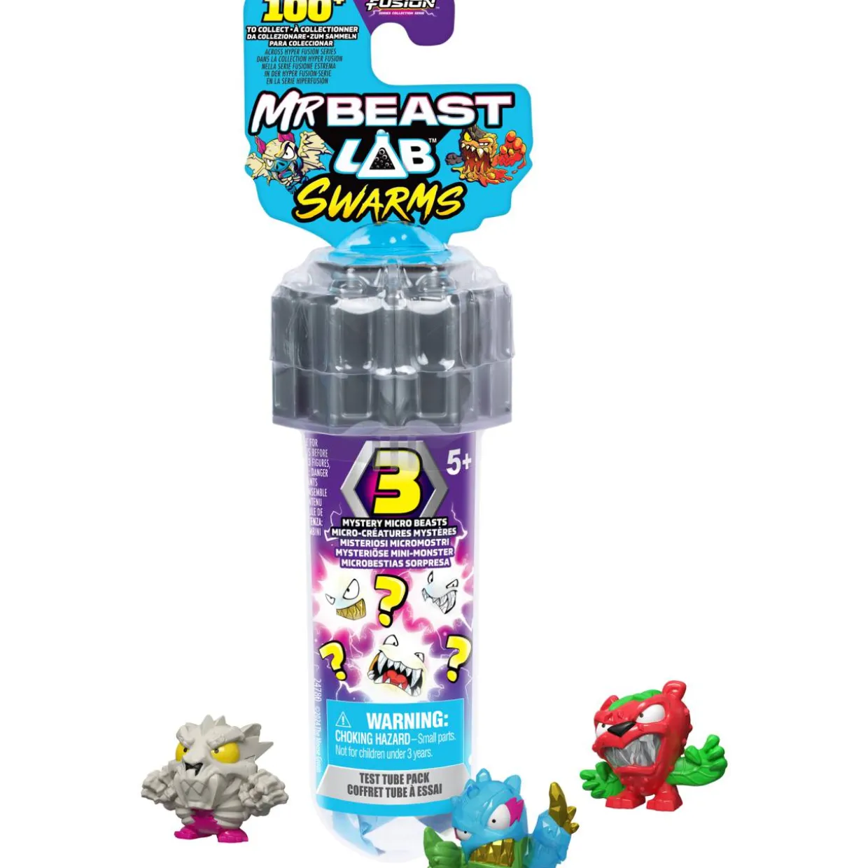 Hahmo MrBeast Lab 3 kpl Swarms Fusion