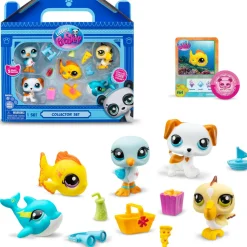 Hahmot Littlest Pet Shop 5 kpl Beach Besties