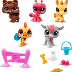 Hahmot Littlest Pet Shop 5 kpl Farmibestikset