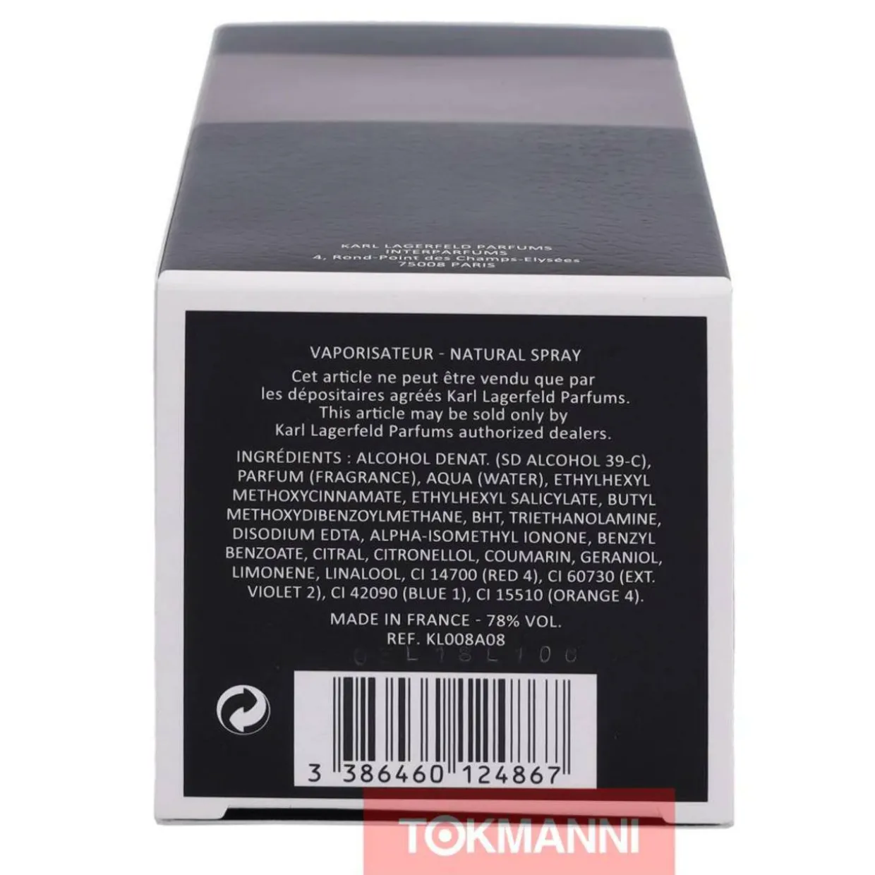 Hajuvesi, Karl Lagerfeld 100 ml Bois D'Ambre Edt Spray