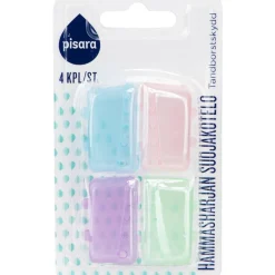 Hammasharjan suojakotelo Pisara 4 kpl