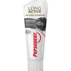 Hammastahna Pepsodent 75 ml Long Active Charcoal