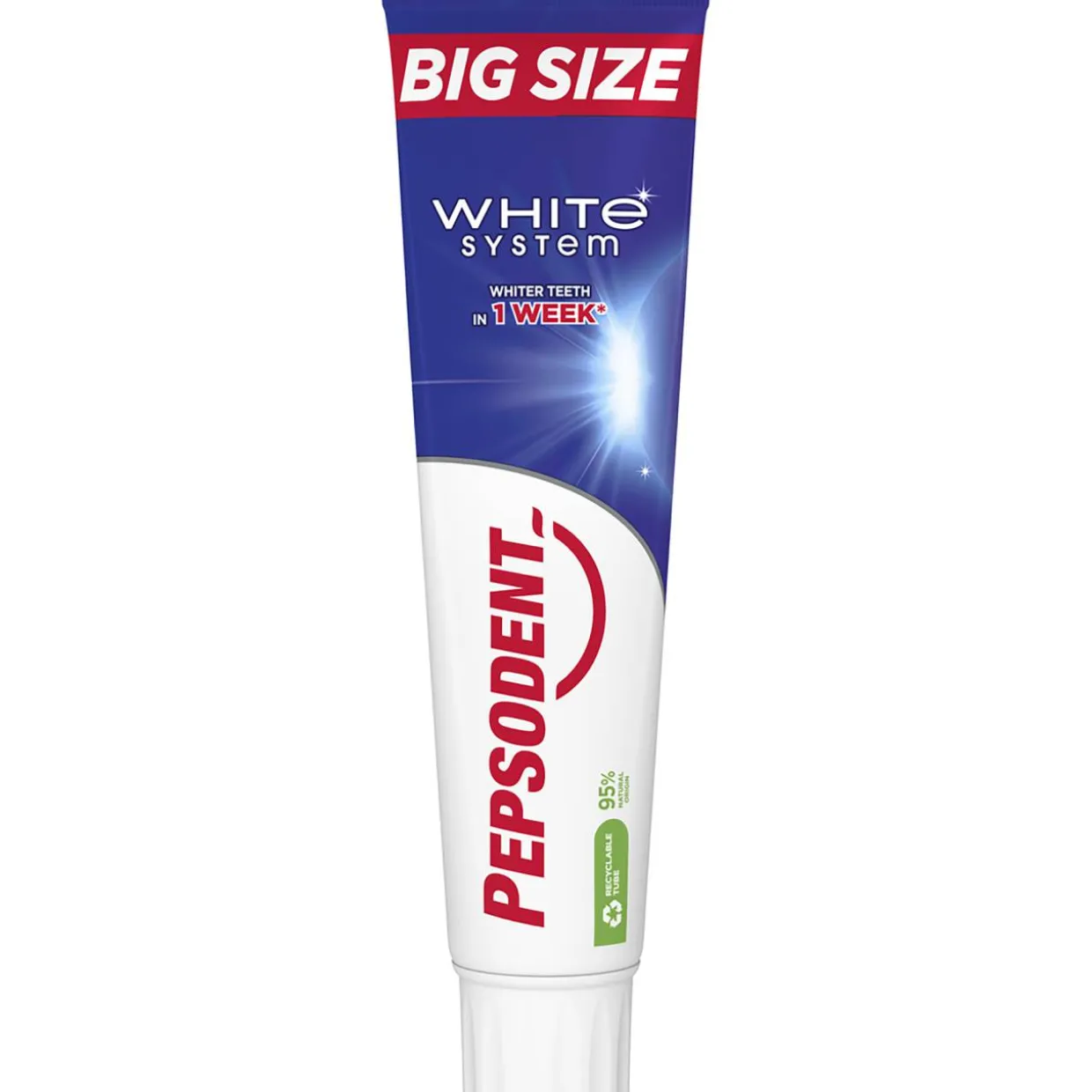Hammastahna Pepsodent 125 ml White System